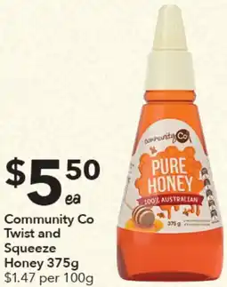 Ritchies Community Co Twist and Squeeze Honey offer