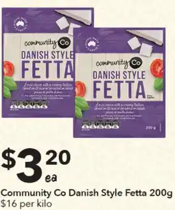 Ritchies Community Co Danish Style Fetta offer