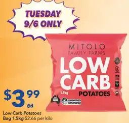 Ritchies Low Carb Potatoes Bag offer