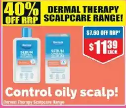 Chemist Warehouse Dermal Therapy Scalpeare Range offer