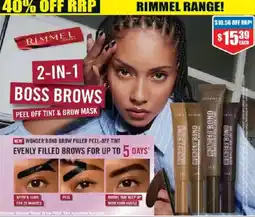 Chemist Warehouse Rimmel Wonder Bond Brow Filler Tint Assorted Variants offer
