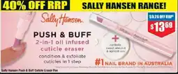 Chemist Warehouse Sally Hansen Push & Buff Cuticle Eraser Pen offer