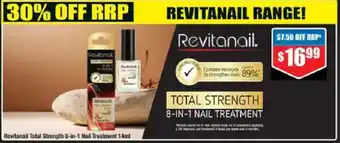 Chemist Warehouse Revitanail Total Strength 8-in-1 Nail Treatment offer