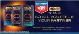 Chemist Warehouse Durex Intense Condom offer