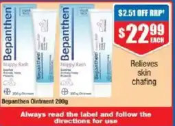 Chemist Warehouse Bepanthen Ointment offer