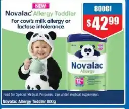 Chemist Warehouse Novalac Allergy Toddler offer