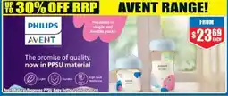 Chemist Warehouse Avent Natural Response PPSU Baby Bottle offer