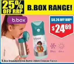 Chemist Warehouse B.Box Insulated Drink Bottle Emerald Forest offer