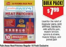 Chemist Warehouse Pain Away Heat Patches Regular offer