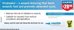 Chemist Warehouse Stratamed Advanced Wound Gel offer