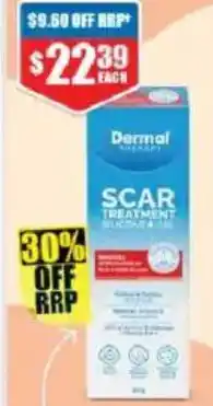 Chemist Warehouse Dermal Therapy Scar Treatment Silicone+ Gel offer