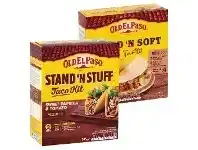 Foodworks Old El Paso Taco Kit Hard ‘N Soft or Stand ‘N Stuff 295/350g 8/10 Pack offer