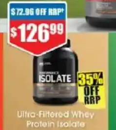 Chemist Warehouse Optimum Nutrition Selected Range offer