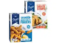Foodworks Steggles Southern Style Chicken Strips, Fingers or Chicken Breast Burgers 400/450g offer