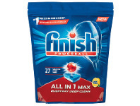 Foodworks Finish Powerball All in 1 Max Lemon Sparkle 27 Pack offer