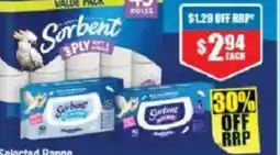 Chemist Warehouse Sorbent Selected Range offer