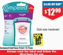 Chemist Warehouse Compeed Cold Sore Patch offer