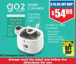 Chemist Warehouse G02 Dentagenie Sonic Cleaner offer