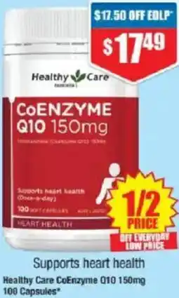 Chemist Warehouse Healthy Care CoEnzyme Q10 offer