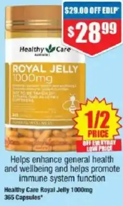 Chemist Warehouse Healthy Care Royal Jelly offer