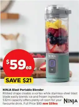 Spotlight Ninja blast portable blender offer