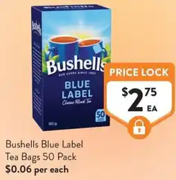 Foodworks Bushells Blue Label Tea Bags offer