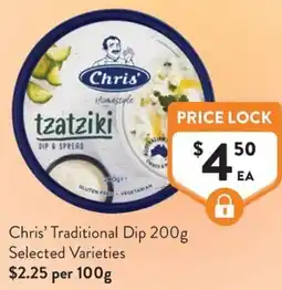 Foodworks Chris Traditional Dip offer