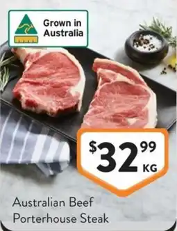 Foodworks Australian Beef Porterhouse Steak offer