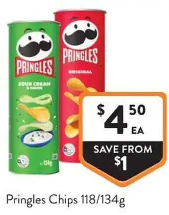Foodworks Pringles Chips offer