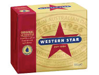 Coles Western Star Butter Pat 500g offer