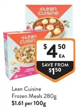 Foodworks Lean Cuisine Frozen Meals offer