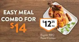 Foodworks Regular bbq roast chicken offer