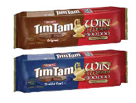 Coles Arnott’s Tim Tam Chocolate Biscuits 160g-200g offer