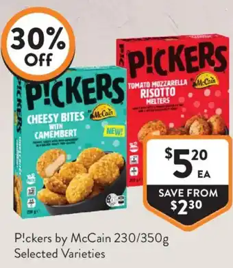 Foodworks P!ckers by McCain offer