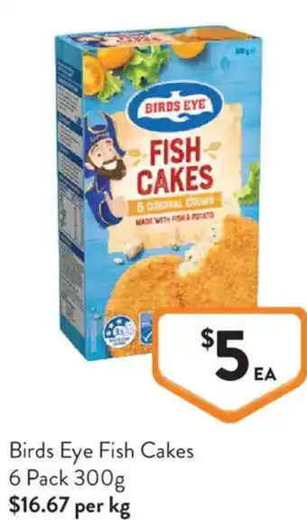 Foodworks Birds Eye Fish Cakes offer
