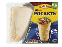 Coles Old El Paso Tortilla Pockets 8 Pack 223g offer