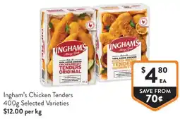 Foodworks Inghams Chicken Tenders offer
