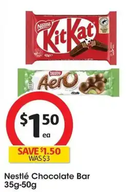 Coles Nestlé Chocolate Bar offer