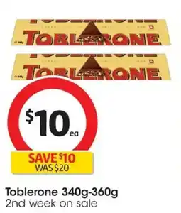 Coles Toblerone offer