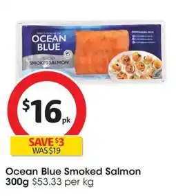 Coles Ocean Blue Smoked Salmon offer