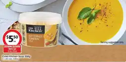 Coles Coles Kitchen Soup offer