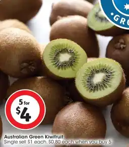 Coles Australian Green Kiwifruit offer