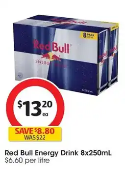 Coles Red Bull Energy Drink offer
