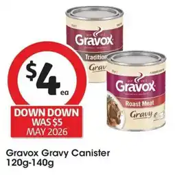 Coles Gravox Gravy Canister offer