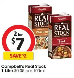 Coles Campbells Real Stock offer