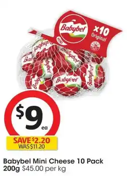 Coles Babybel Mini Cheese offer