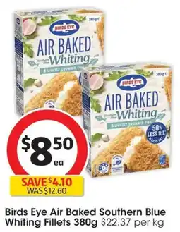 Coles Birds Eye Air Baked Southern Blue Whiting Fillets offer