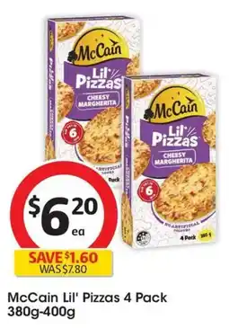 Coles McCain Lil Pizzas offer