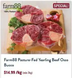 Tasman Butchers Farm88 pasture-fed yearling beef osso bucco offer