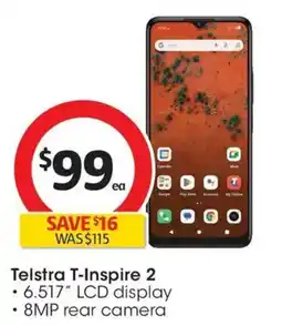 Coles Telstra T Inspire 2 offer